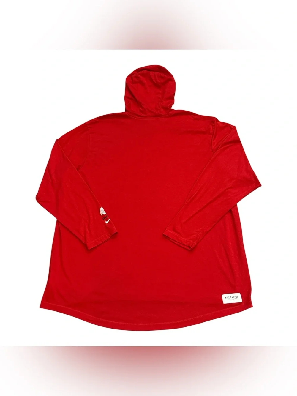 Nike Ohio State Buckeyes NCAA Football Red Dri Fit Hoodie Sweatshirt Mens 3XL
